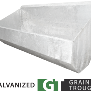 Grain Trough for Diamond Bar Gates Galvanized